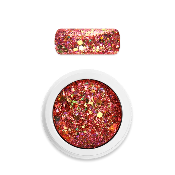 Moyra Holo glitter mix No. 21 Orange 1g