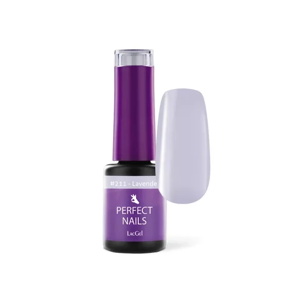 LacGel #211 Gél Lakk 4ml - Lavender - Creamy