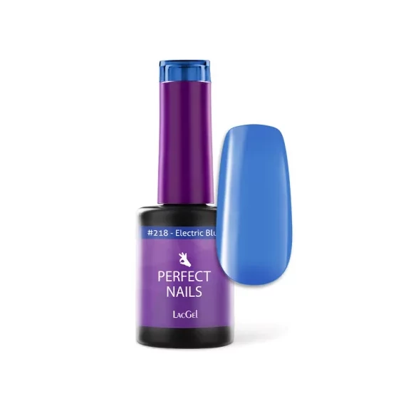 LacGel #218 Gél Lakk 8ml - Electric Blue - Future Sporty