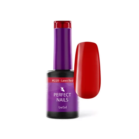 Gél Lakk 8ml - Latex Red #228 - Dirty Talk