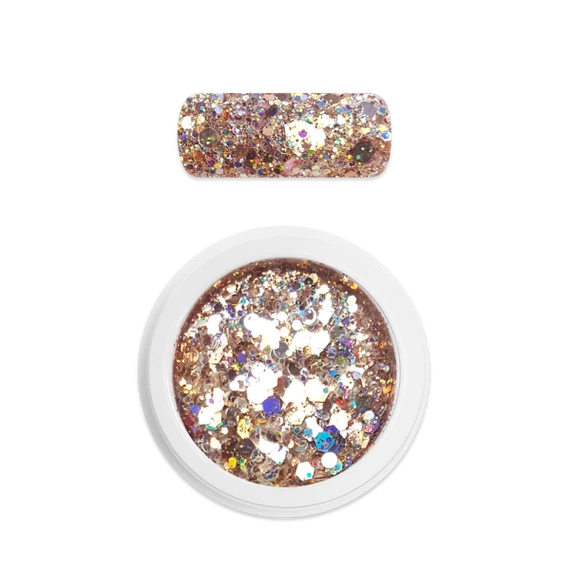 Moyra Holo glitter mix No. 26 Champagne