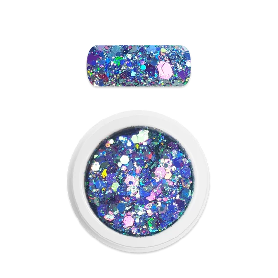 Moyra Holo glitter mix No. 29 Chameleon turquoise