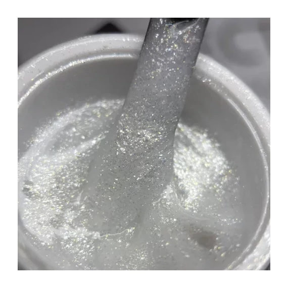 Shimmer Gel - Csillámos Építőzselé - #6 Halo - 15g