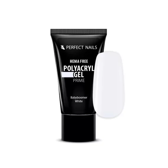 PolyAcryl Gel Prime - Hema Free Tubusos Polygel - Babyboomer White 30g