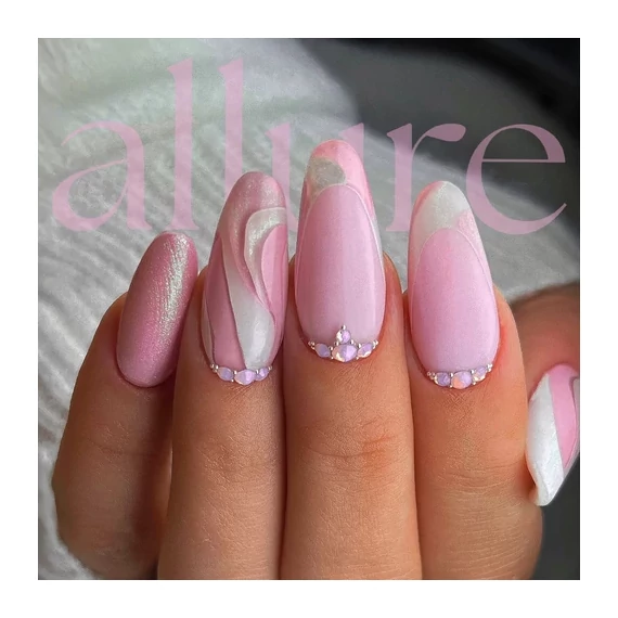 allure 003 prémium rózsaszín gél lakk