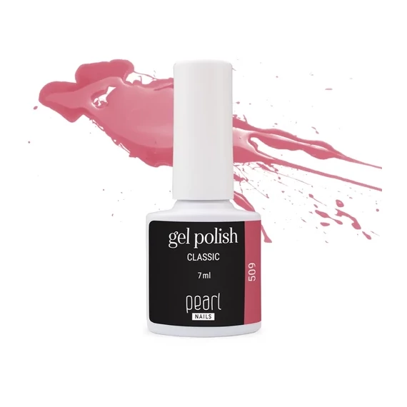Classic 509 gél lakk - sötét rózsaszín  7ml