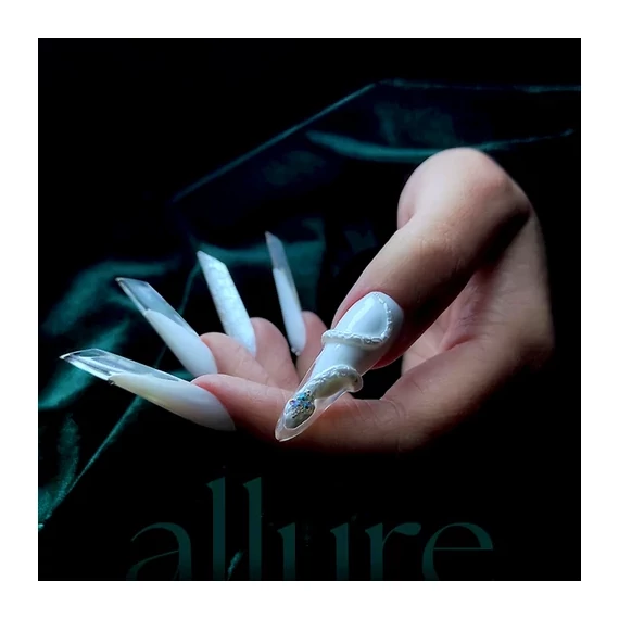 Allure 091 prémium fehér gél lakk