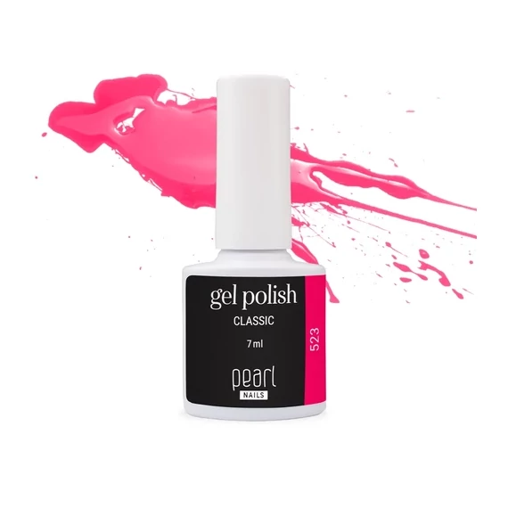 Classic 523 gél lakk - neon rózsaszín  7ml