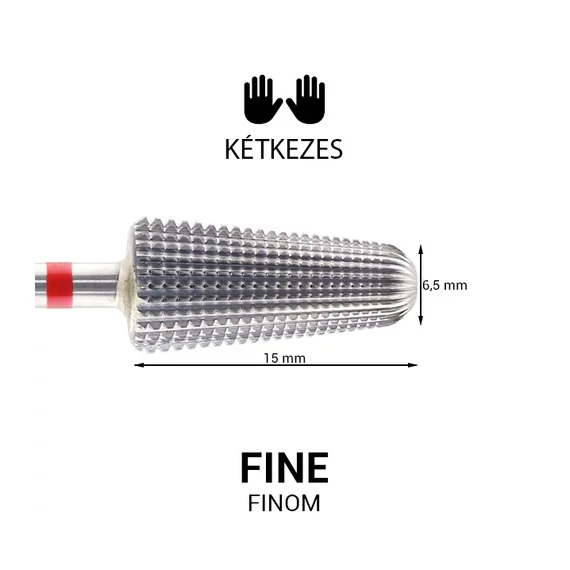 VOLCANO karbid csiszolófej - KÉTKEZES - Fine