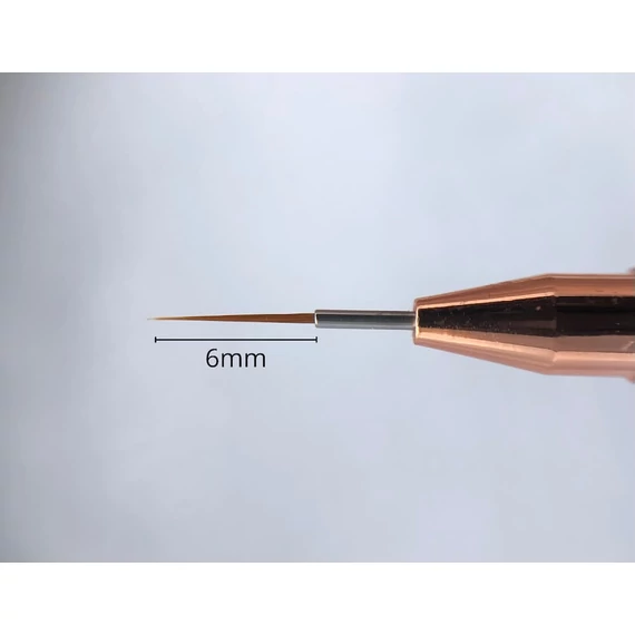 6mm liner – Prémium minőségű szintetikus szőrű díszítő ecset