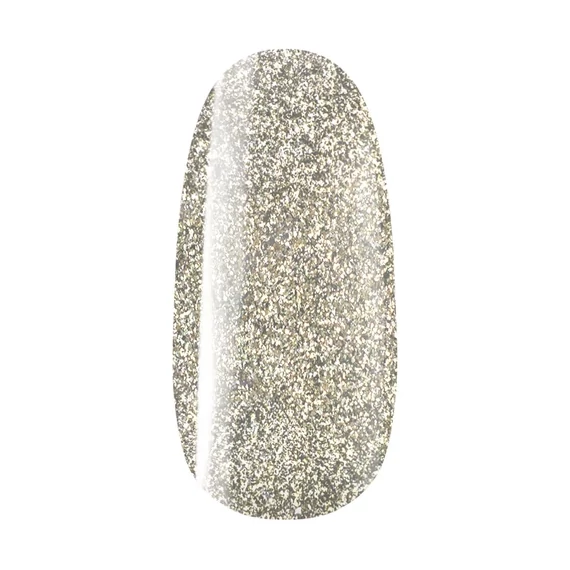 Classic 828 gél lakk - glitter sötétszürke