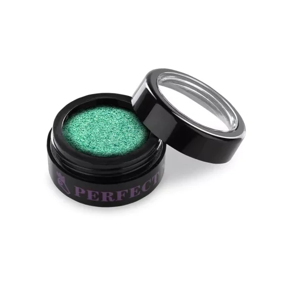 Chrome Powder - Körömdíszítő Aurora Fátyol Krómpor - Green