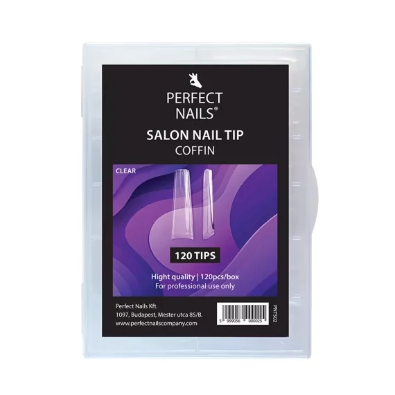 Salon Műköröm Tip készlet - Coffin
