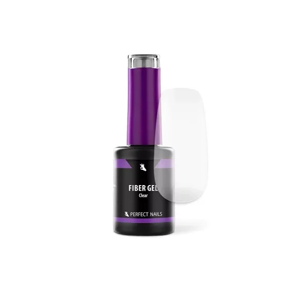 Fiber Gel Vitamin - Üvegszálas Erősített Gél Lakk Alap 8ml - Clear