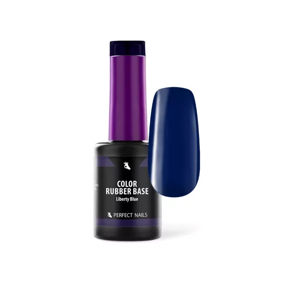 Color Rubber Base Gel - Színezett Alapzselé 8ml - Liberty Blue