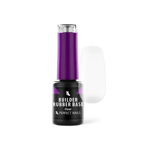 Builder Rubber Base Gel - Átlátszó Alapzselé 4ml - Clear