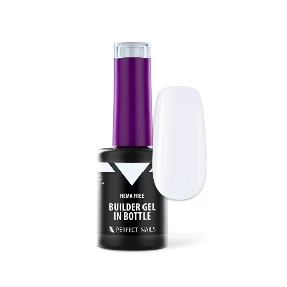 HEMA FREE Builder Gel in Bottle - Színezett üveges építőzselé 8ml - Latte White