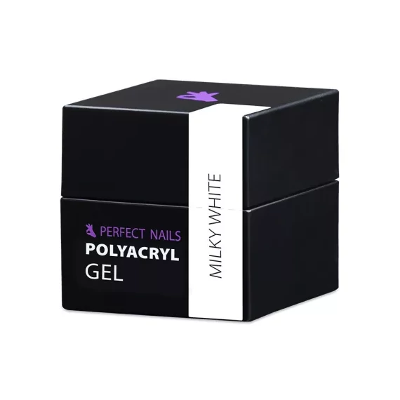 PolyAcryl Gel Soft - Tégelyben - Milky White 15g