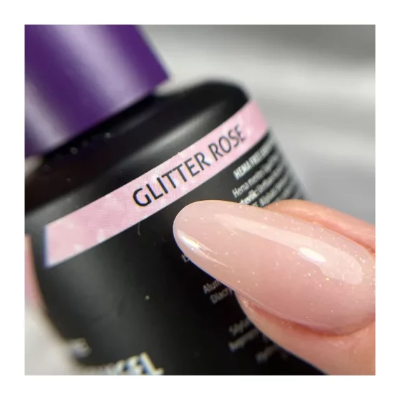 Liquid Polygel - Glitter Rose - 15ml