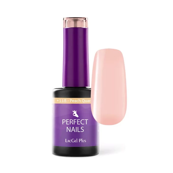 +118 Gél Lakk 8ml Peach Quartz