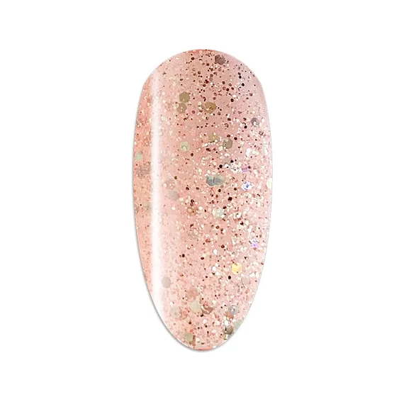 LacGel LaQ X Gél Lakk 8ml - Peach X068 - Sparkle