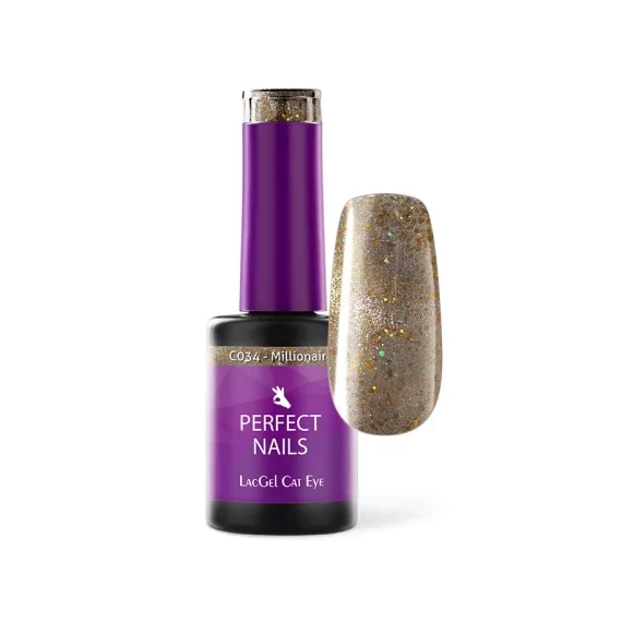 Cat Eye Gél Lakk 8ml - Millionaire C034 - Aurora Cat Eye