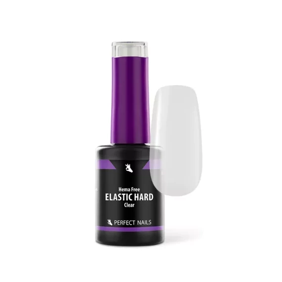 Elastic Hard Base Gel - Hema Free Erősített Gél Lakk Alap - Clear - 8ml