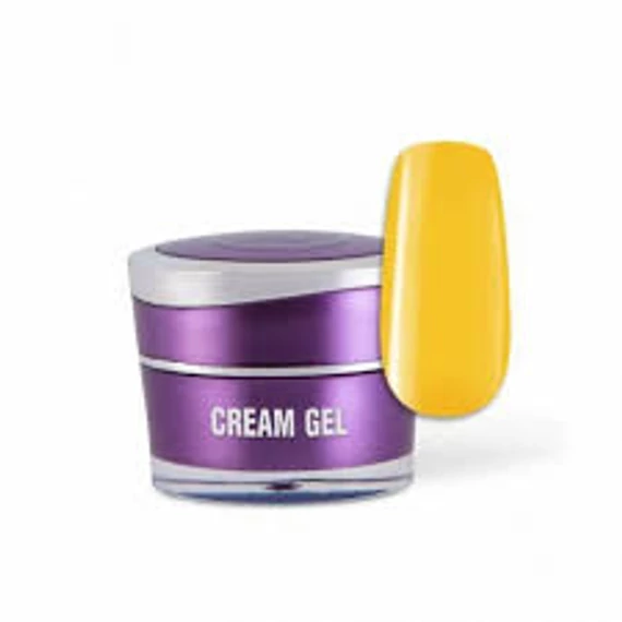Perfect Nails CreamGel - Műköröm díszítő színes zselé Citromsárga 5g