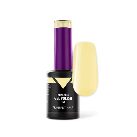 HEMA FREE Gél Lakk - 164 Pastel Yellow - 8ml