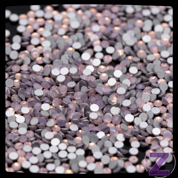 Zodiac - strasszkő ss4 Light Rose Opal