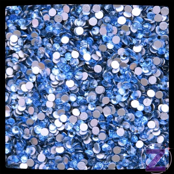 Zodiac - strasszkő ss3 Light Sapphire