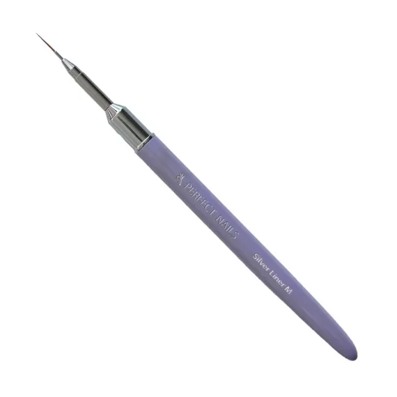 Műköröm Díszítő Ecset - Silver Liner M