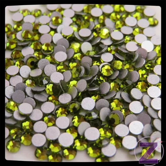 Zodiac - strasszkő ss3 Olivine