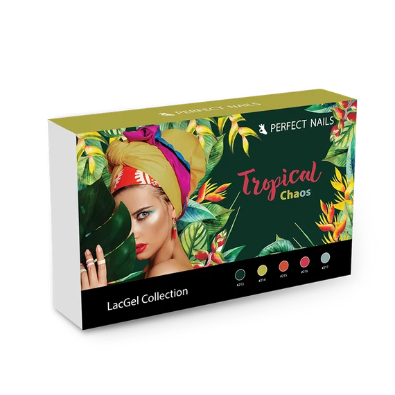 LacGel Tropical Chaos Gél Lakk Szett