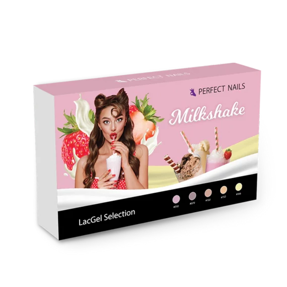Lacgel Milkshake Gél Lakk Szett