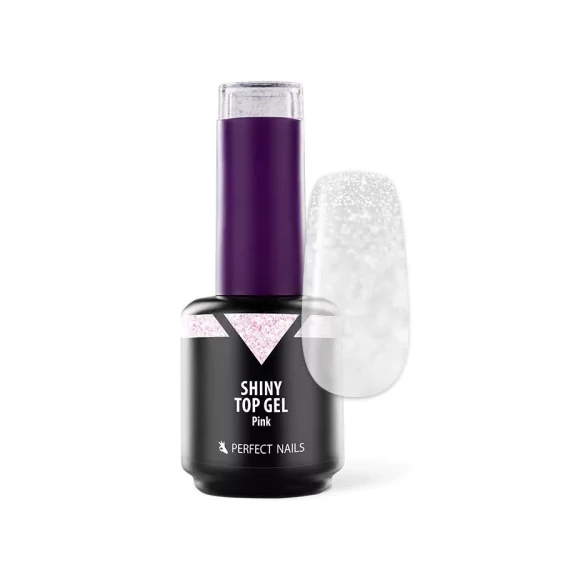 Shiny Top Gel - Soft Silver - 15ml